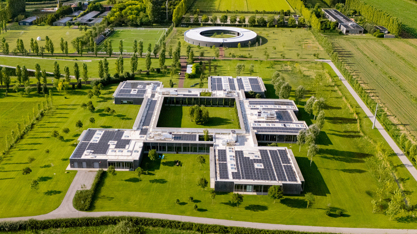 H-FARM panoramic aerial campus view