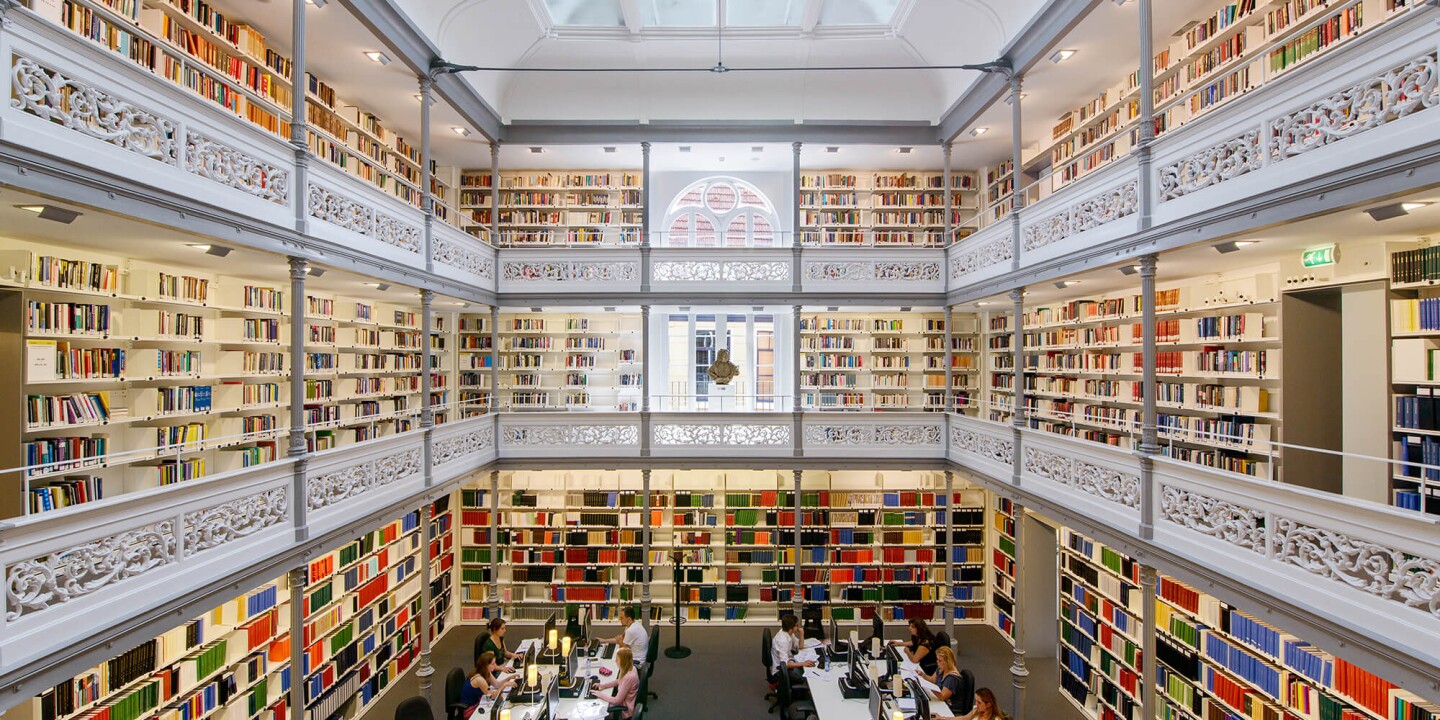 Utrecht University library interior