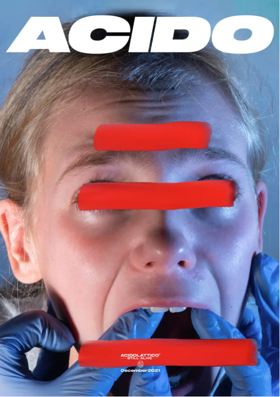 Acidolattico magazine cover December 2021